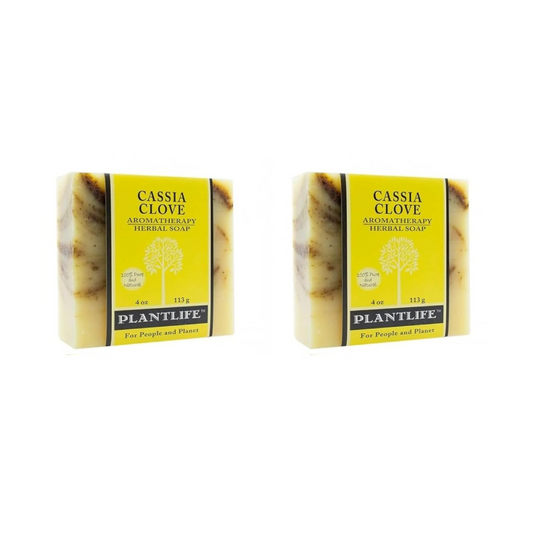 Cassia Clove Plant Based Bar Soap 2 Pack