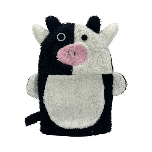 Cow Mitt Scrubby for kids