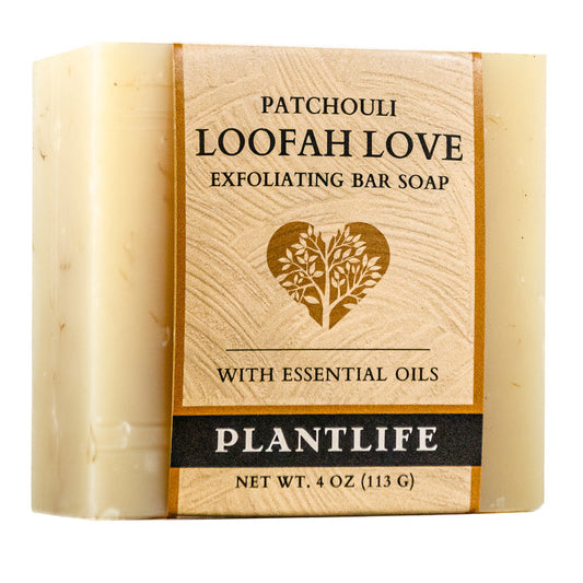 Patchouli Loofah Love Exfoliating Bar Soap