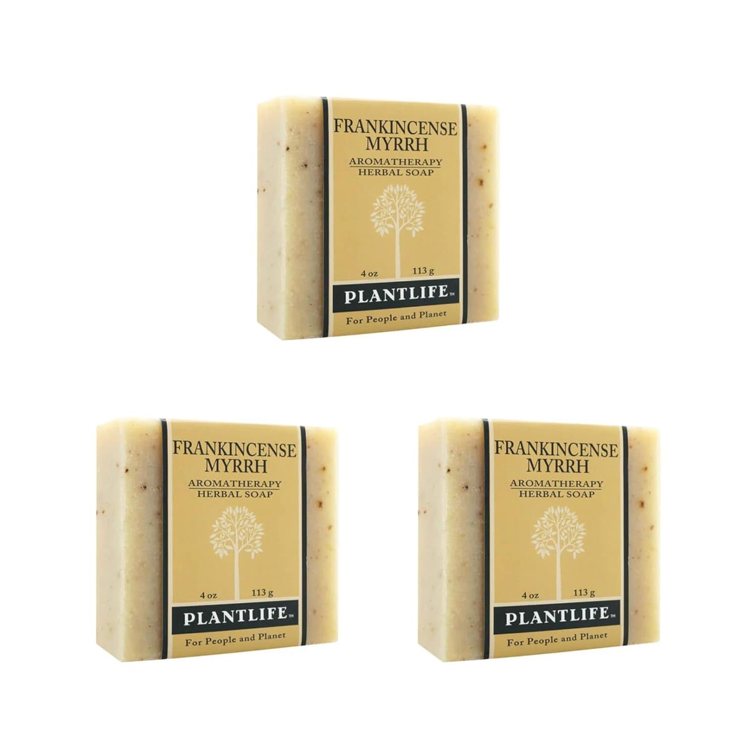 Frankincense Myrrh Bar soap 3 pack