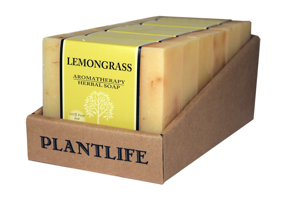 Lemongrass Plant Based Bar Soap 6 pack