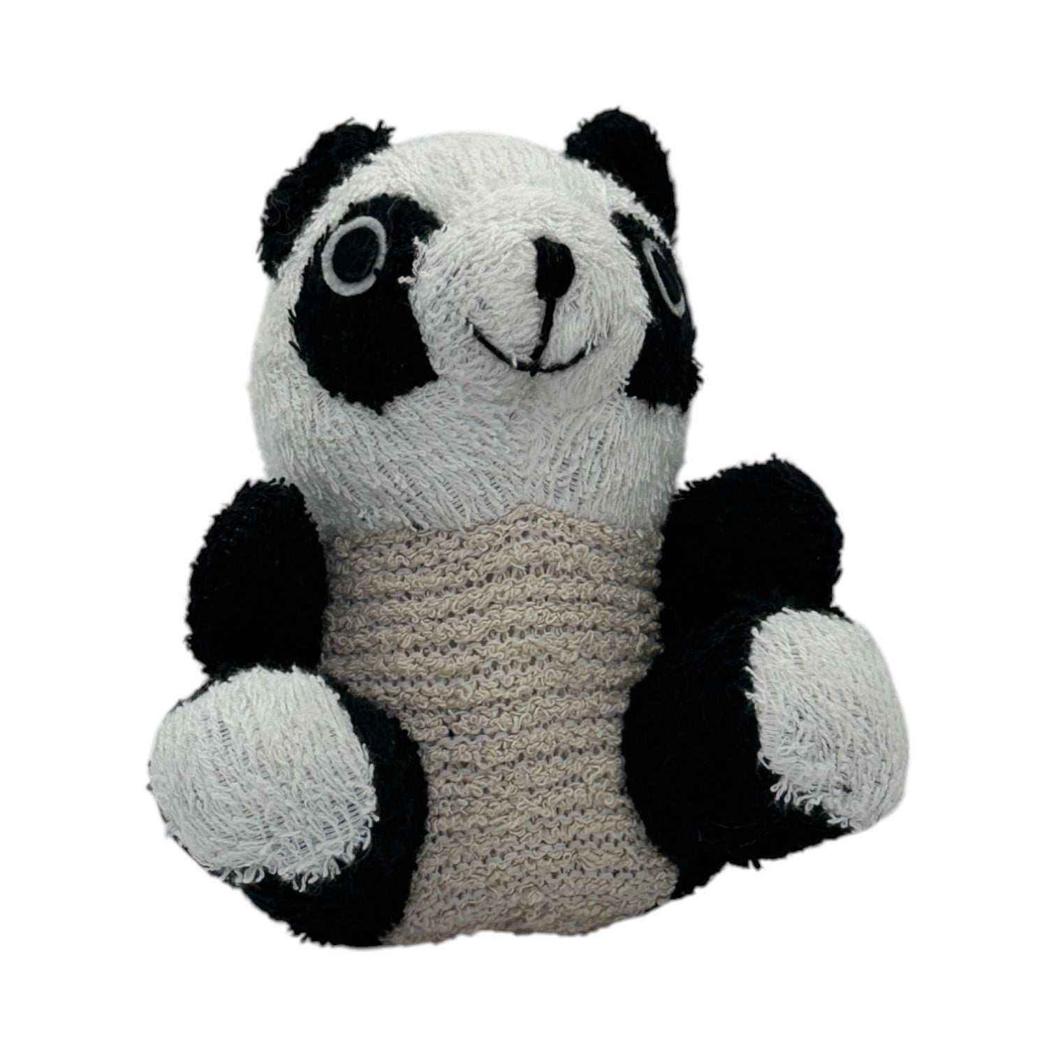 napo！WONDER FULL LIFE ramie DEEL Ramie Panda Scrubby | Plantlife Soft Exfoliating Loofah
