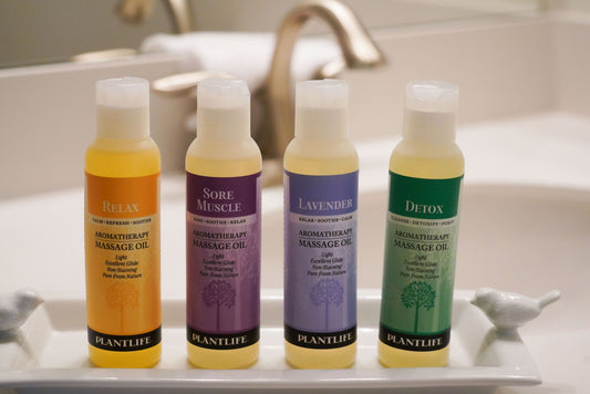 Massage Oil 4 Pack