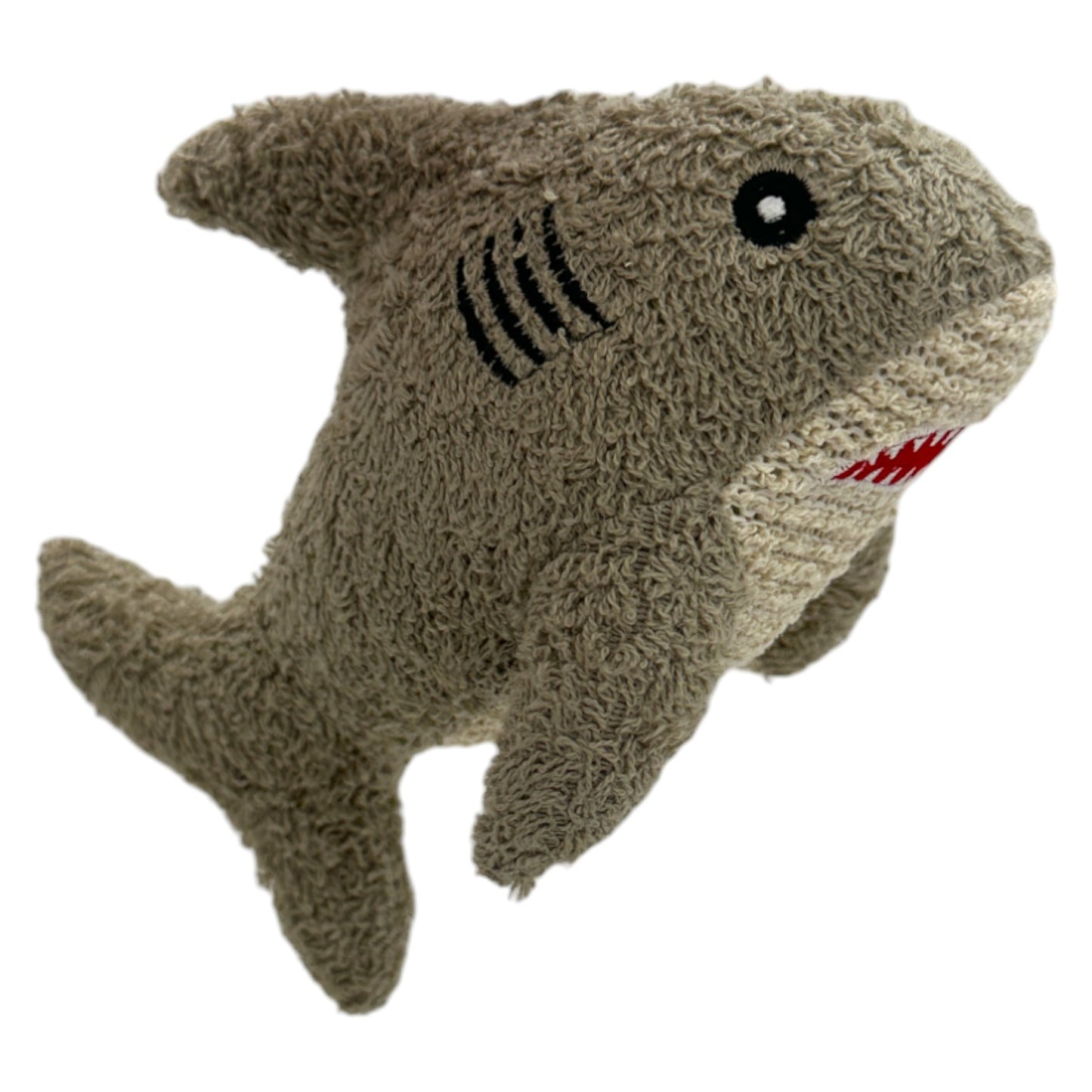 Plantlife Shark Bath Scrubby β Soft Cotton Kids Bath Accessory for Gentle Exfoliation and Fun Ocean-Themed Bathtime Cleansing