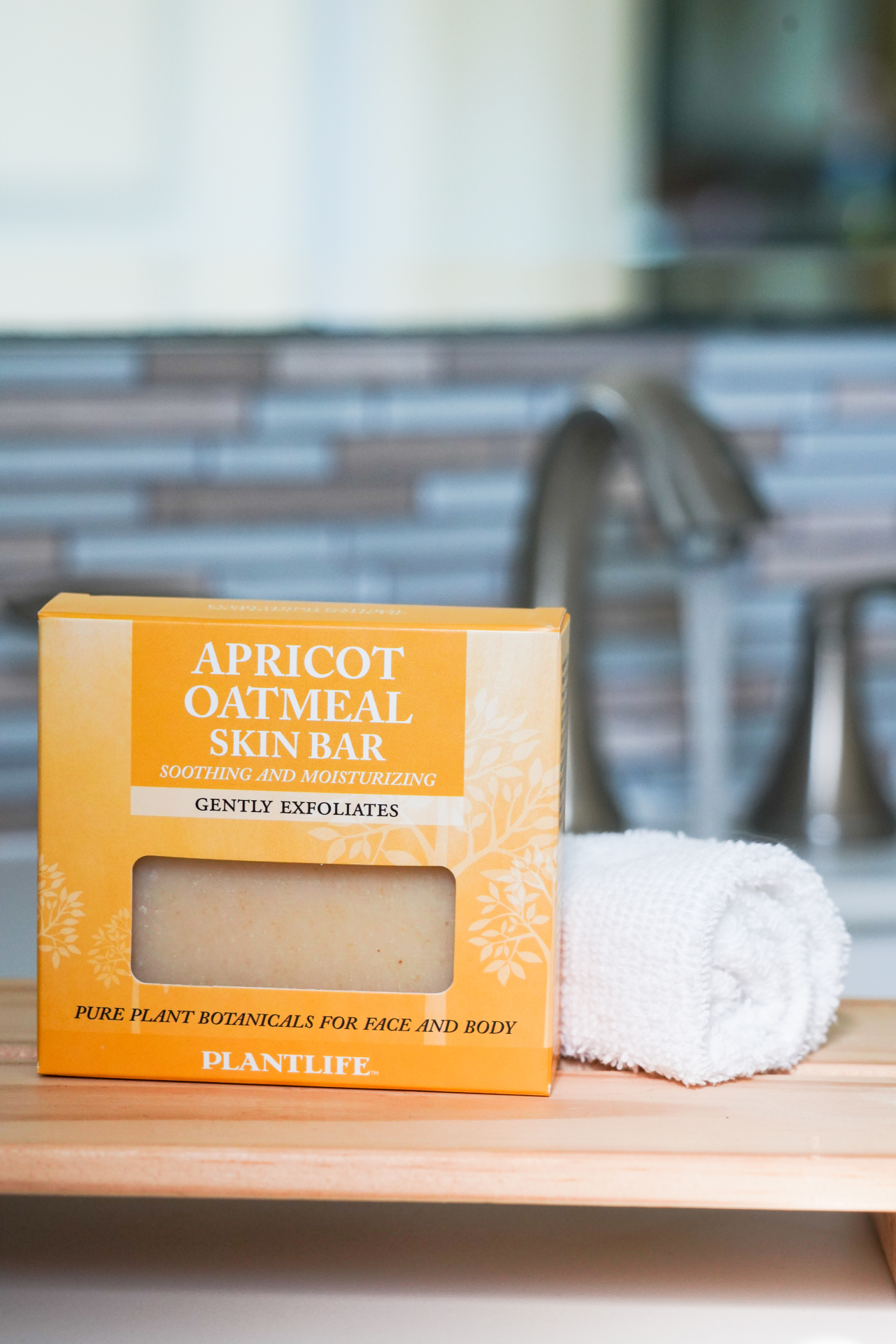 Apricot Oatmeal Soap Bar | Natural Soap | Plantlife