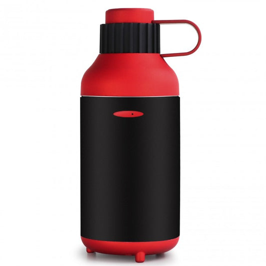 USB Car Diffuser β portable essential oil diffuser with red and black design, perfect for on-the-go aromatherapy.
