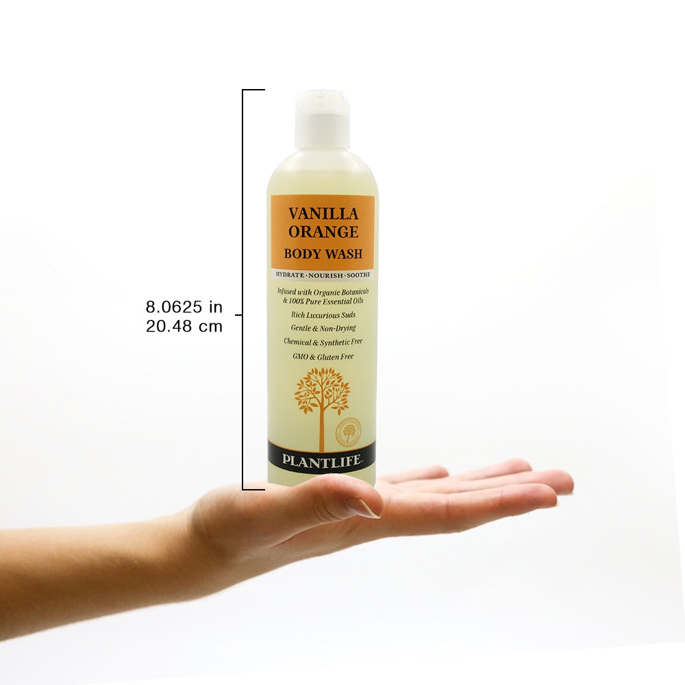 Vanilla Orange Plant Based Body Wash