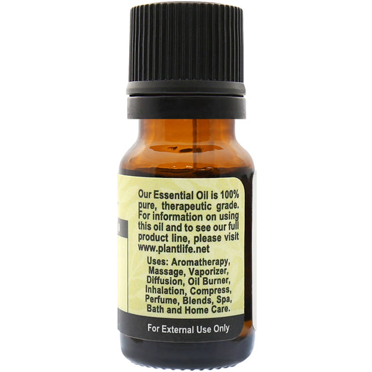 Plantlife Bergamot Essential Oil back label with usage directions