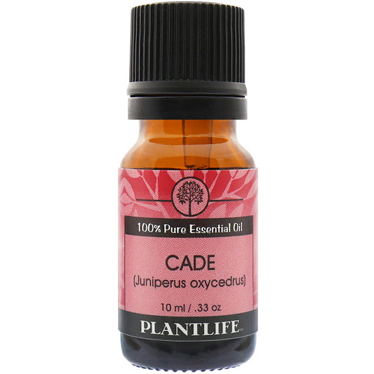 Plantlife Cade Essential Oil bottle with smoky, woody fragrance