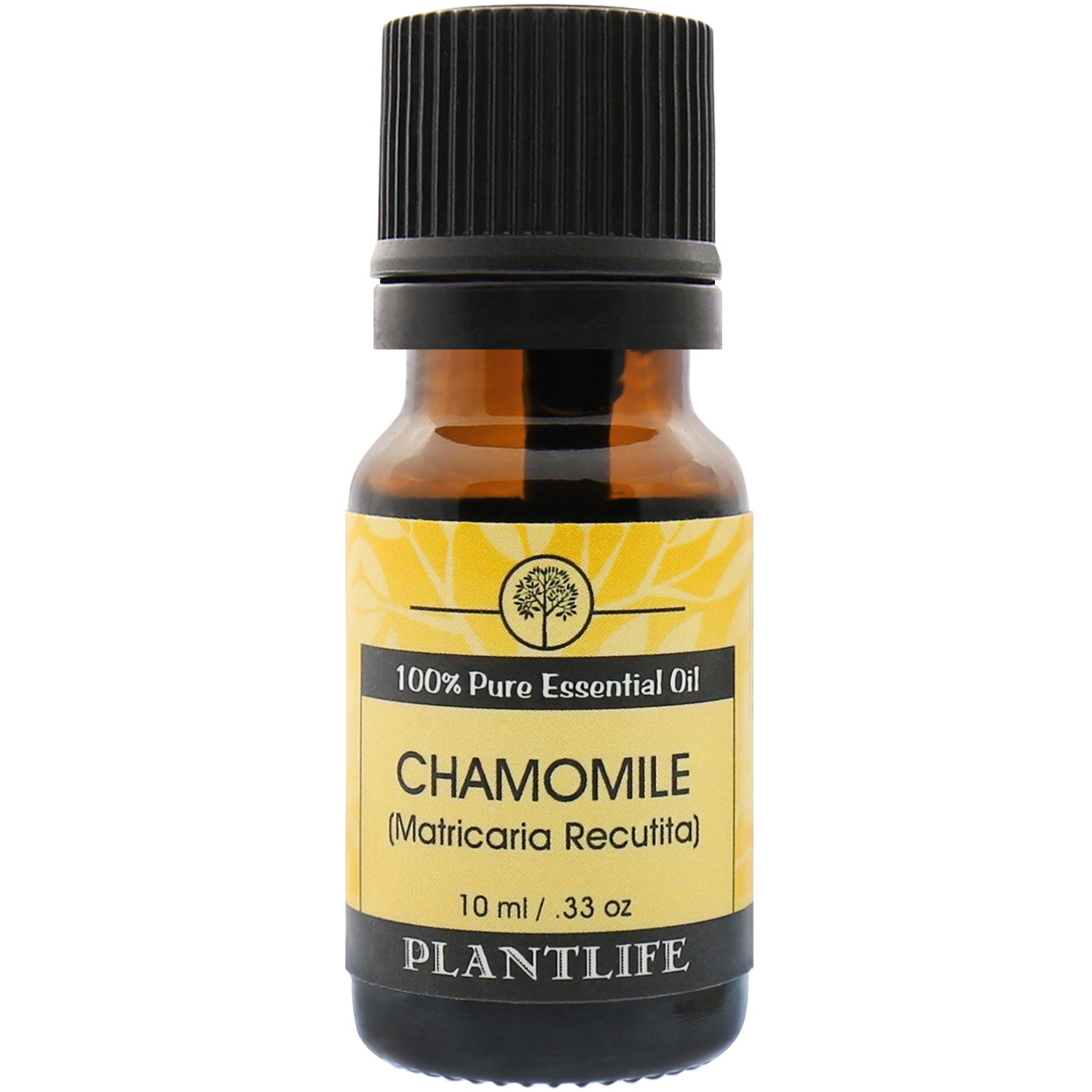 Plantlife Chamomile Essential Oil bottle with sweet, floral scent