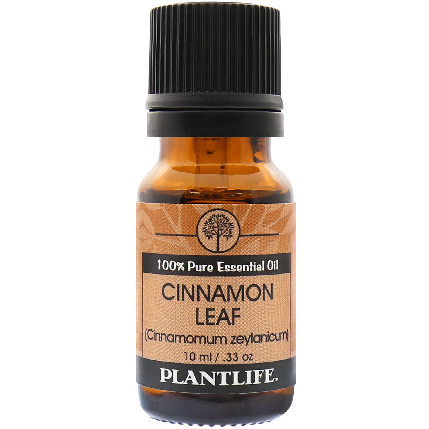 Plantlife Cinnamon Leaf Essential Oil bottle with warm, spicy fragrance