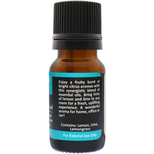 Citrus Burst Essential Oil Blend Front Label (Listed in back group by mistake)