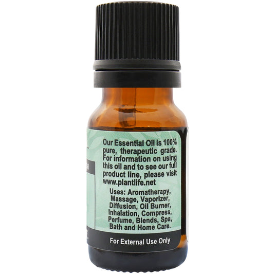 Plantlife Clary Sage Essential Oil back label with product details