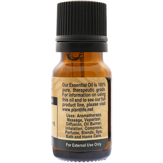 Plantlife Clove Essential Oil back label with application tips