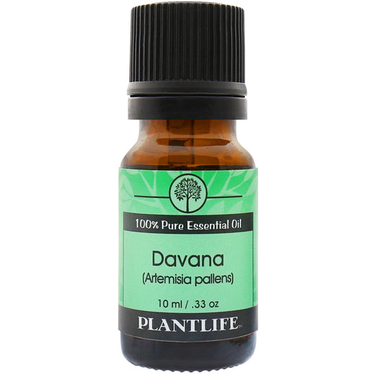 Plantlife Davana Essential Oil bottle with sweet, fruity scent