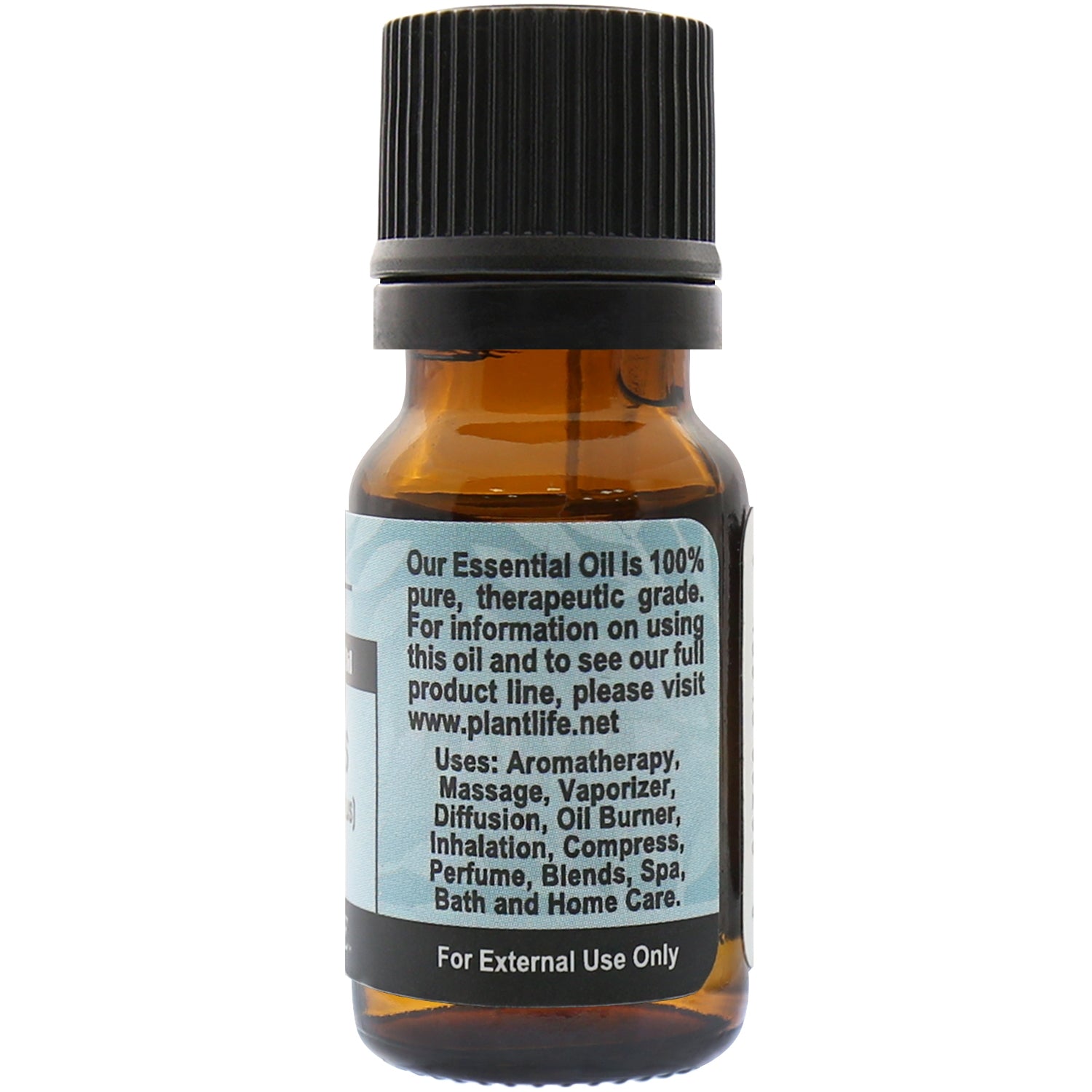 Plantlife Eucalyptus Essential Oil back label and ingredient info