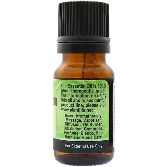 Plantlife Fir Needle Essential Oil back label with product overview