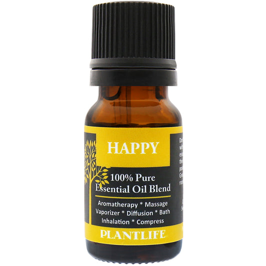 Happy Essential Oil Blend – Mood-Boosting Citrus and Floral Notes