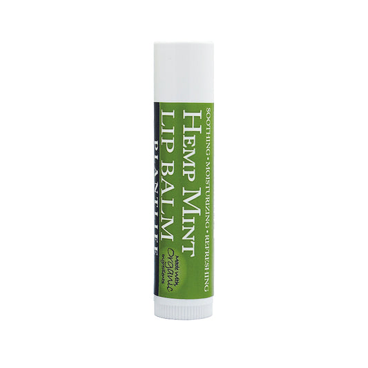 Plantlife Hemp Lip Balm – natural moisturizing lip care with hemp oil for dry, chapped lips.