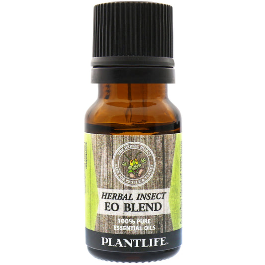 Plantlife Herbal Insect Repellent Essential Oil – natural bug-repelling blend with citronella, lemongrass, and cedarwood.