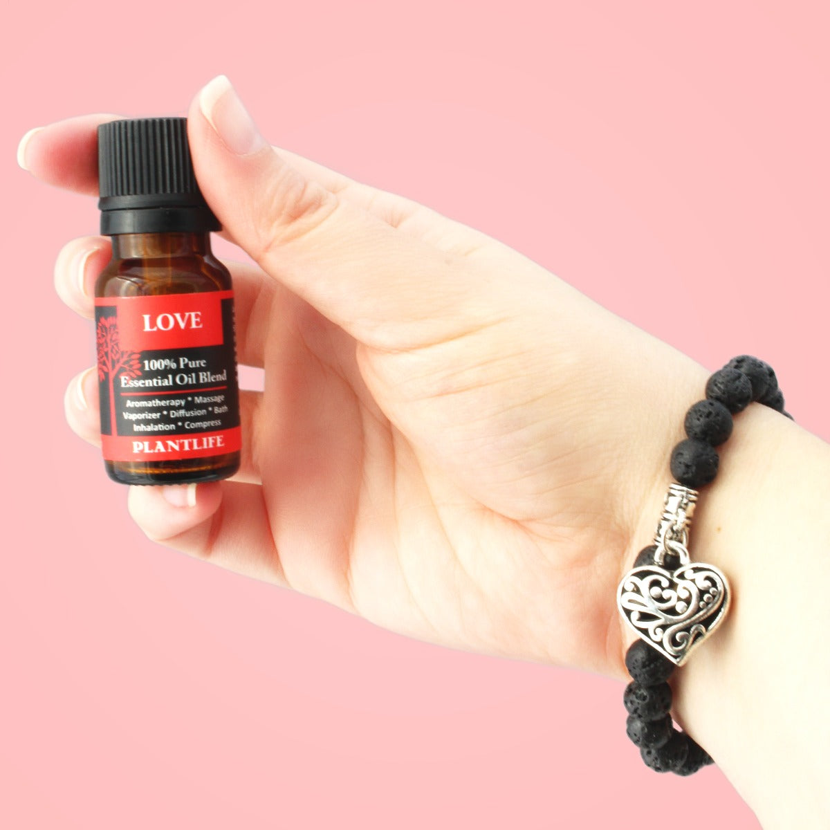 Plantlife aromatherapy bracelet collection photo for web and catalog use