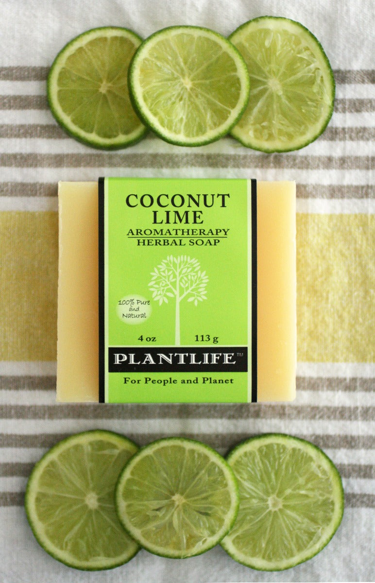 Coconut Lime Plant Based Bar Soap