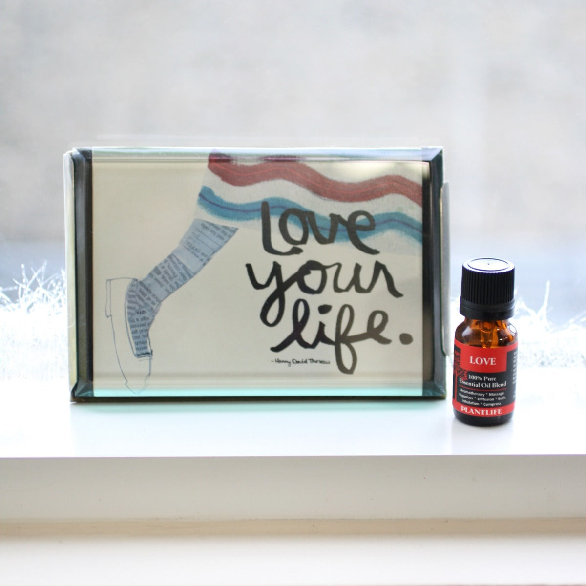 Love Essential Oil Blend – 10ml Bottle with Product Label