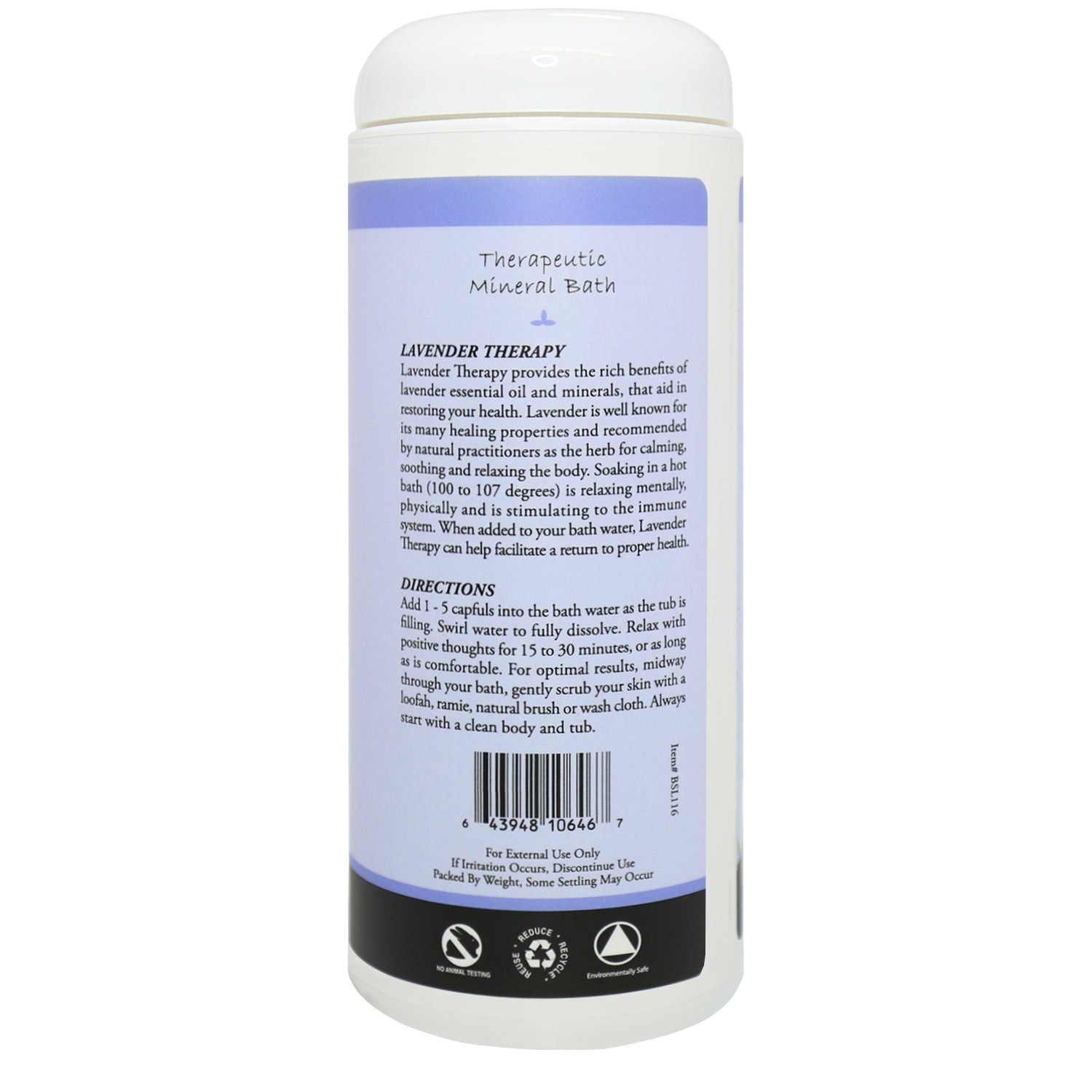 Lavender Therapeutic Bath Salt