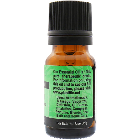 Plantlife Marjoram Essential Oil back label and aromatherapy use