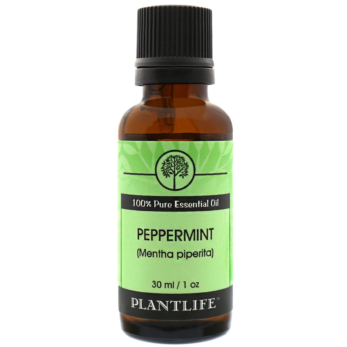 Plantlife Peppermint Essential Oil 30ml bottle with crisp, minty scent