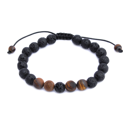 Tigers Eye Aromatherapy Bracelet by Plantlife - natural aromatherapy stone bracelet