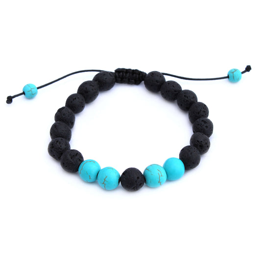 Turquoise Aromatherapy Bracelet by Plantlife - natural aromatherapy stone bracelet