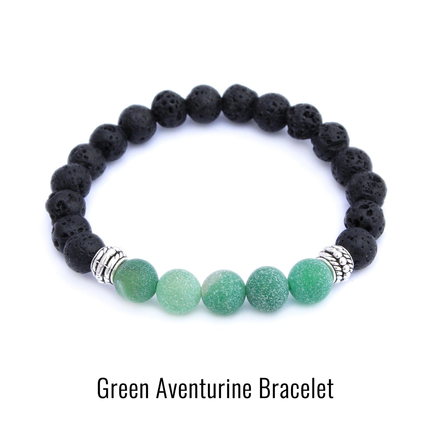 Plantlife green aventurine aromatherapy bracelet for emotional wellness