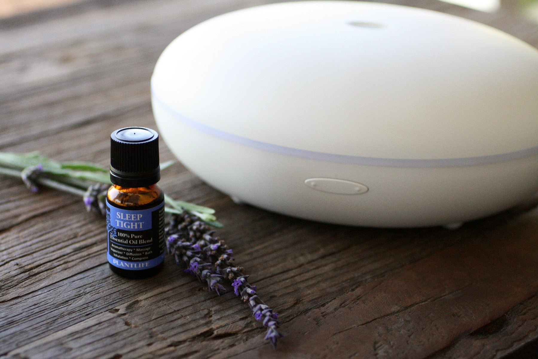 Sleep Tight Essential Oil Blend – 10ml Bottle with Label View