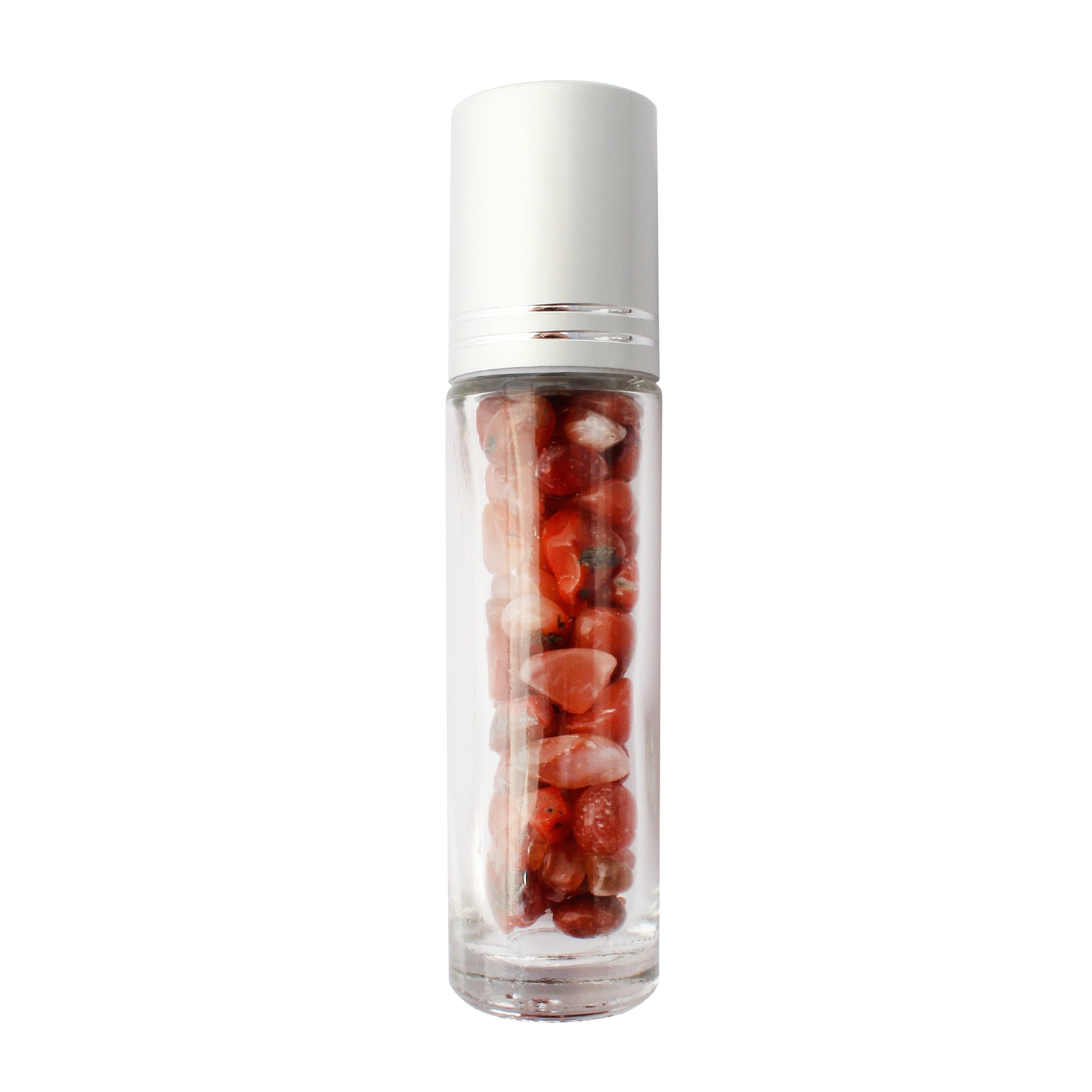 Plantlife Red Jasper Gemstone Roller Bottle for essential oils