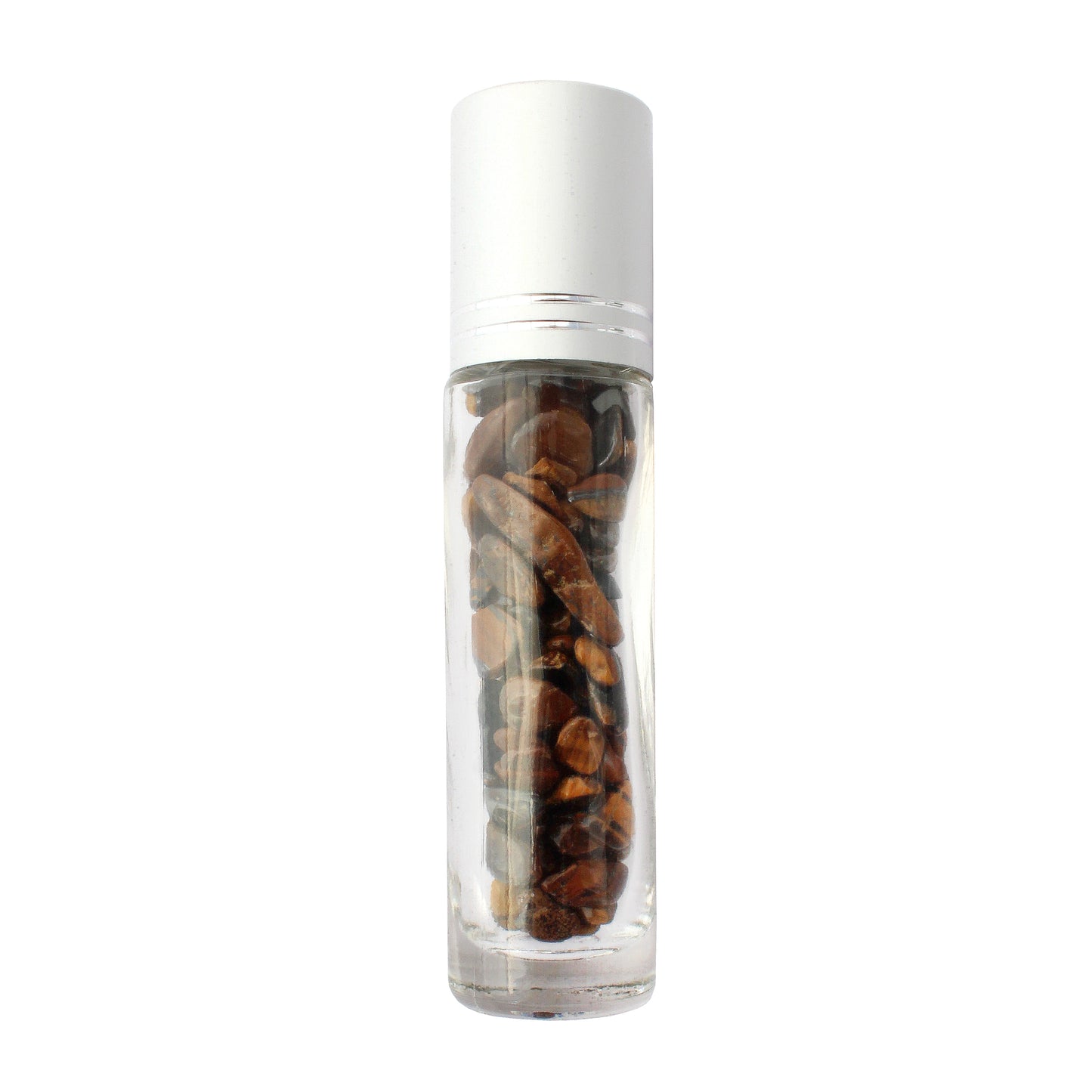 Plantlife Tiger's Eye Gemstone Roller Bottle for essential oils