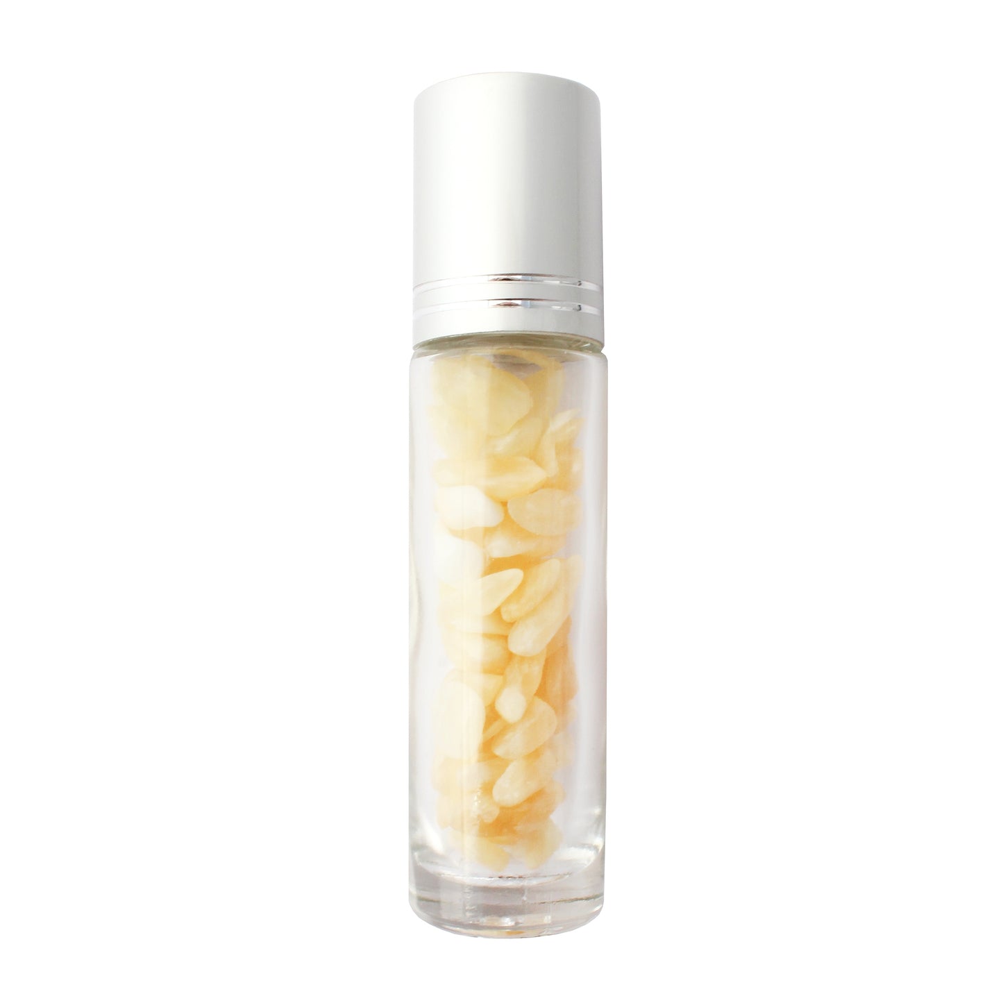 Plantlife Yellow Calcite Gemstone Roller Bottle for essential oils