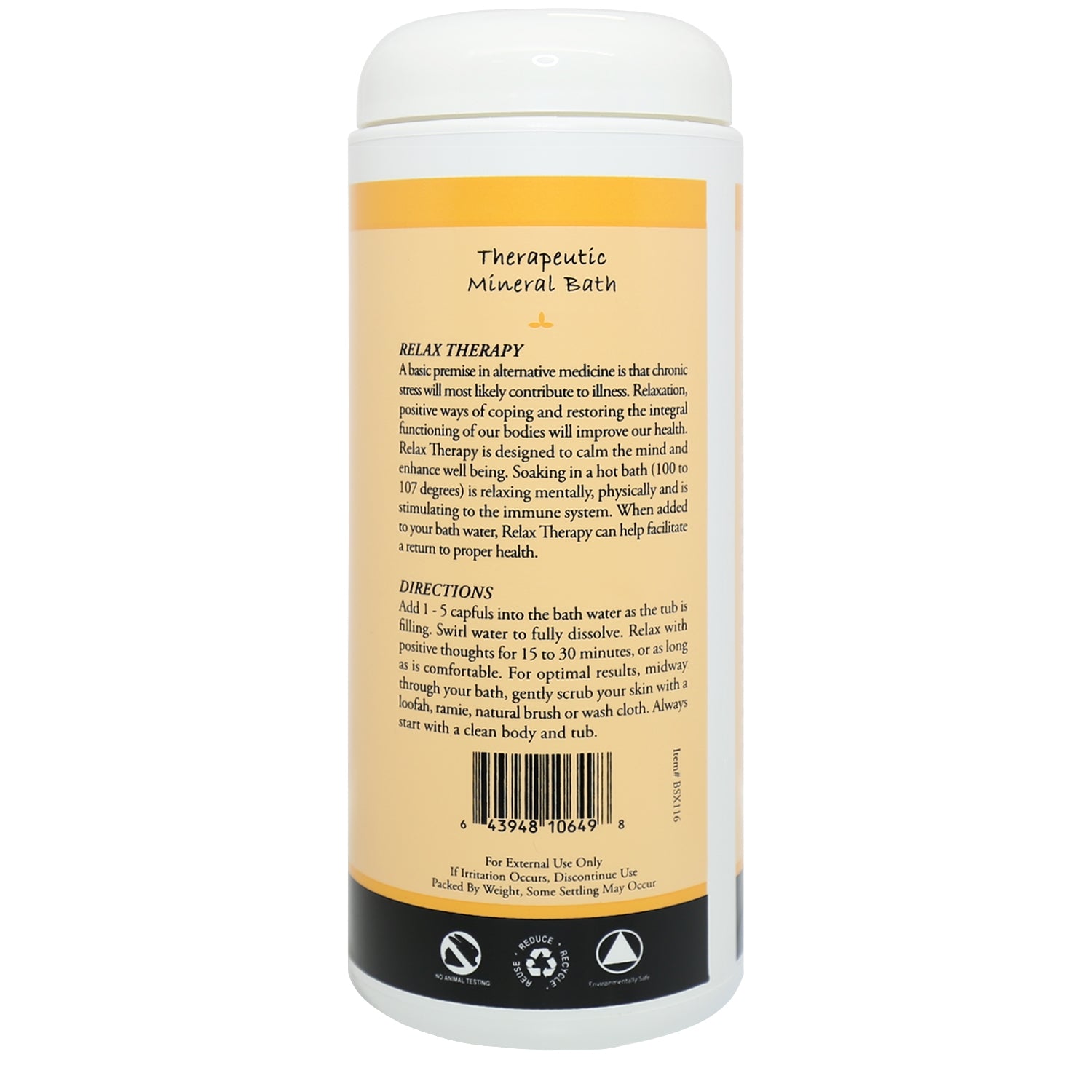 Relax Therapeutic Bath Salt