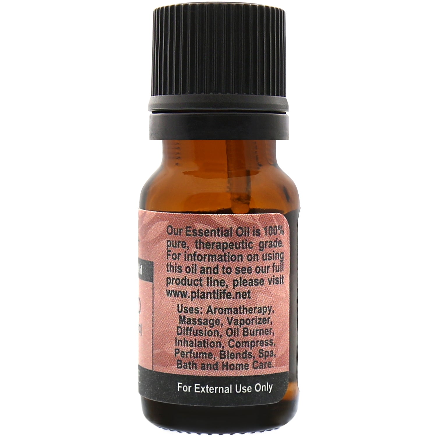 Plantlife Rosewood Essential Oil back label and skin care tips