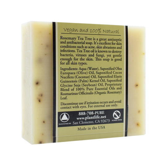 Rosemary Tea Tree Natural Bar Soap