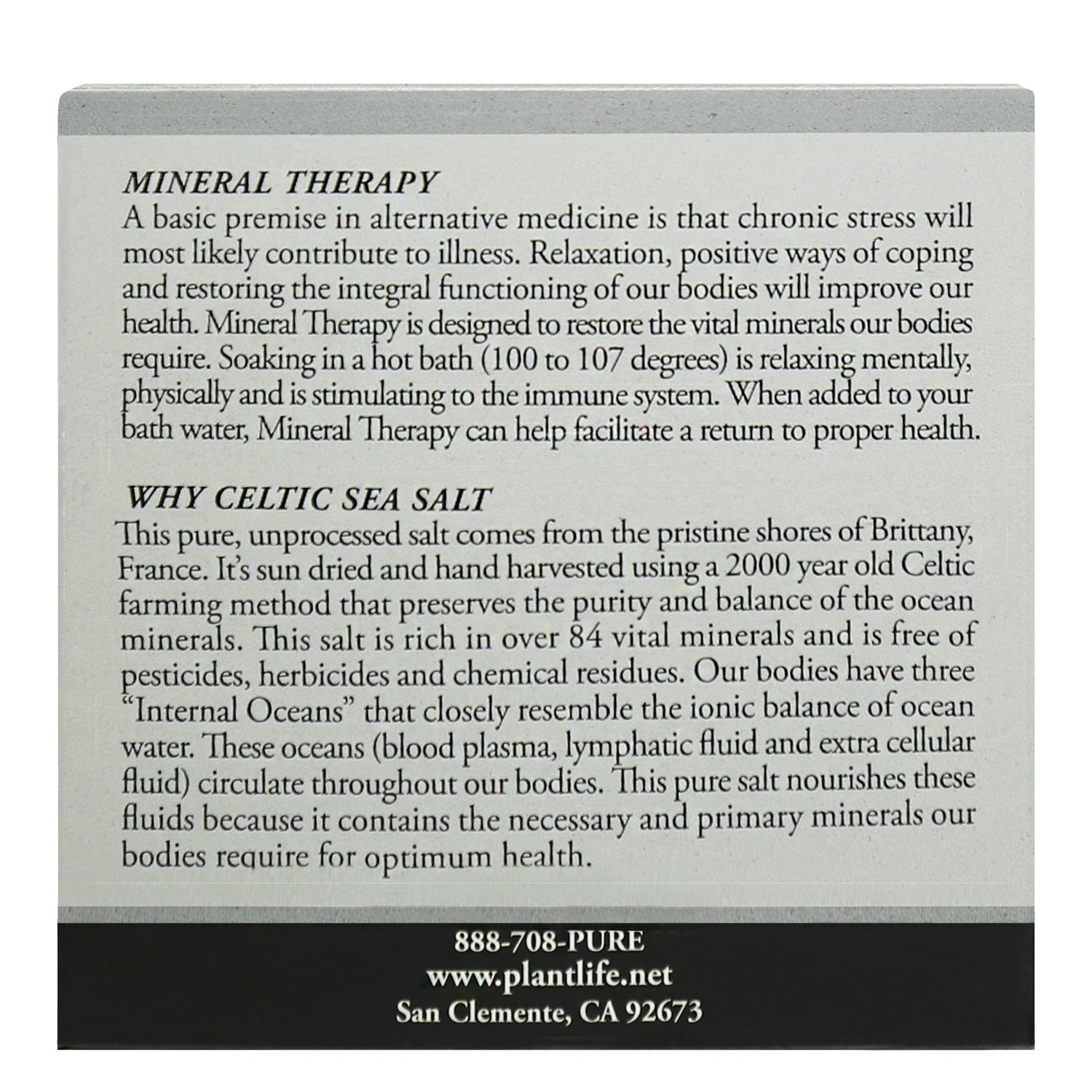 Scent Free Therapeutic Bath Salt