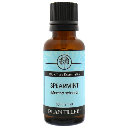 Plantlife Spearmint Essential Oil bottle with sweet minty fragrance