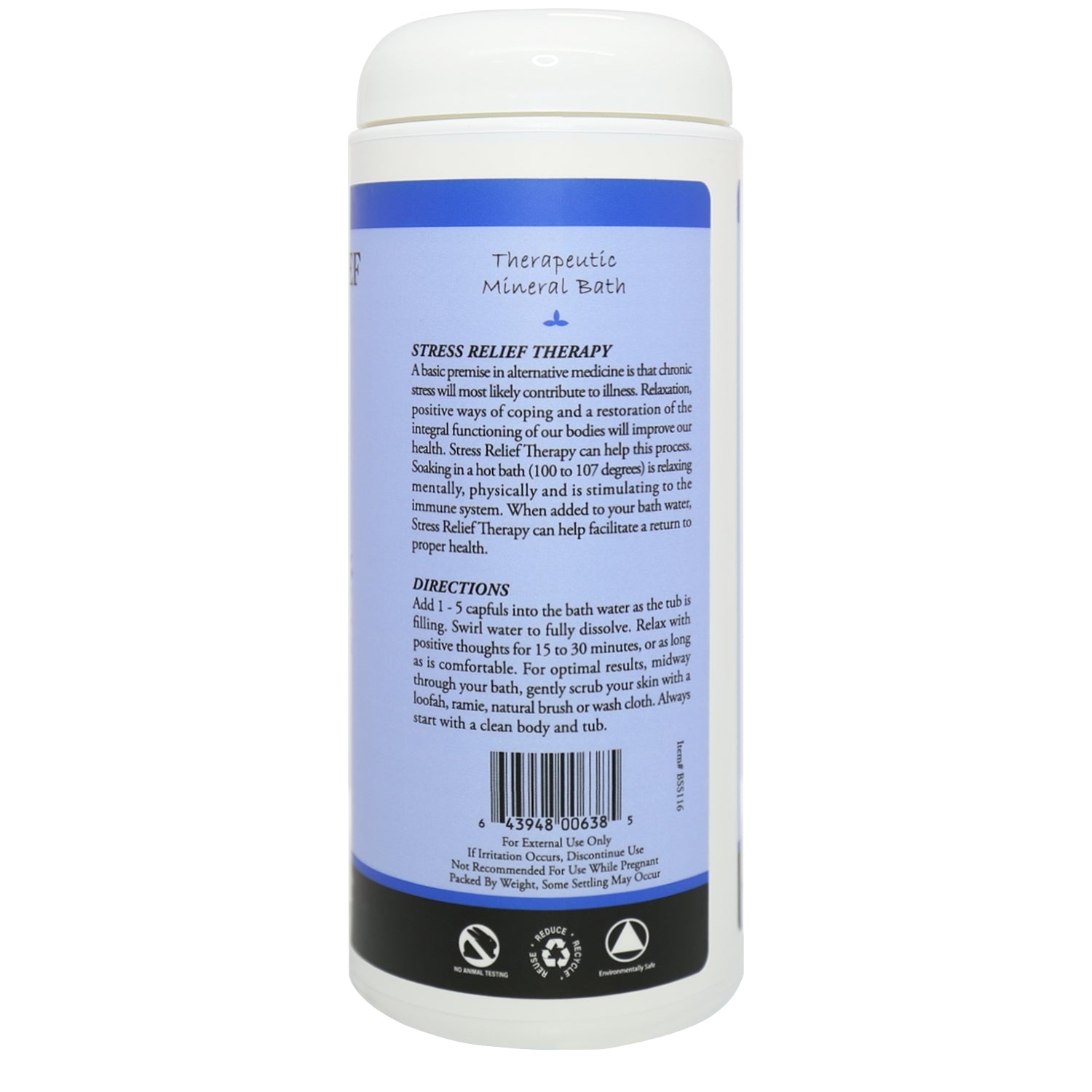 Stress Relief Therapeutic Bath Salt