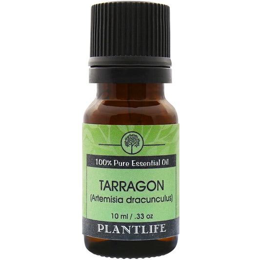 Plantlife Tarragon Essential Oil bottle with sweet, herbaceous aroma