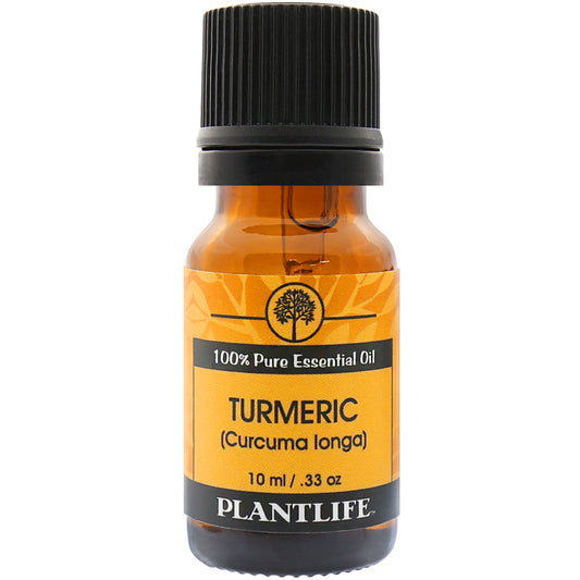Plantlife Turmeric Essential Oil Blend bottle with warm, spicy scent