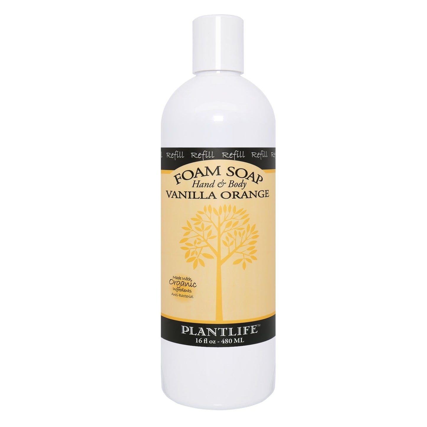Vanilla Orange Plant Based Foam Soap Refill