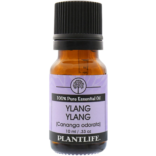 Plantlife Ylang Ylang Essential Oil bottle with sweet, floral fragrance