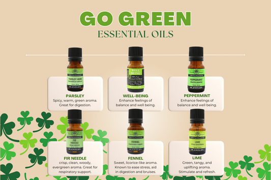 Marching Into Wellness: Plantlife's Go Green Essential Oil Picks