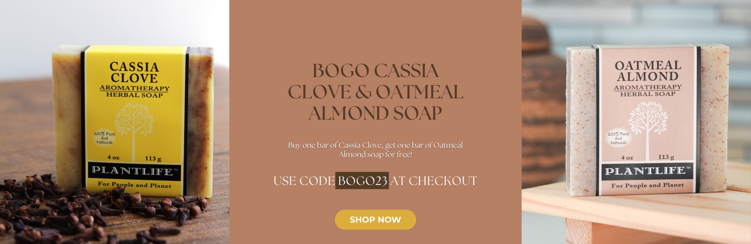 BOGO Cassia Clove & Oatmeal Almond Soap!