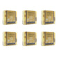Six bars of Plantlife Ambrosia soap arranged in two rows on a white background.